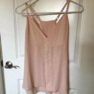 Pink Flowy Tank